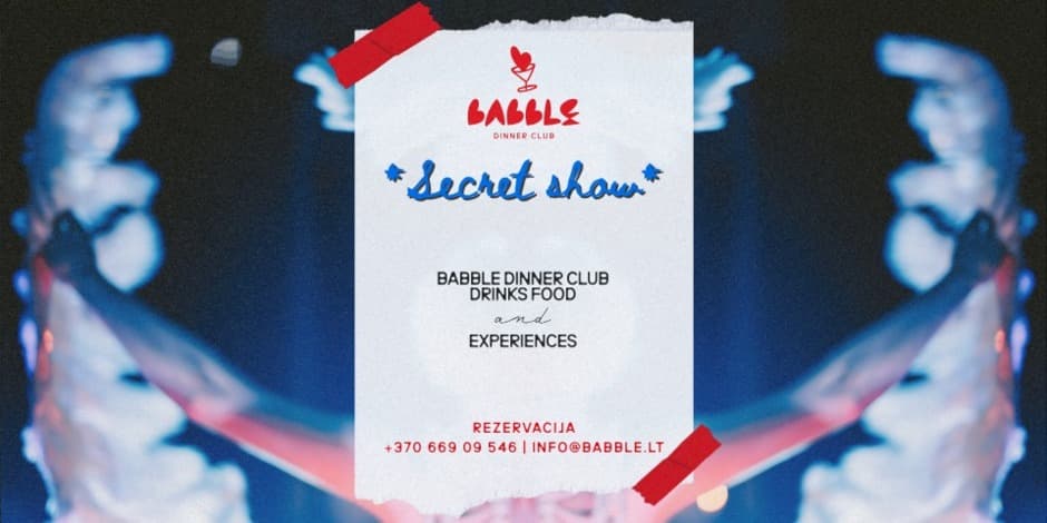Babble Dinner Club | SECRET SHOW 02.20