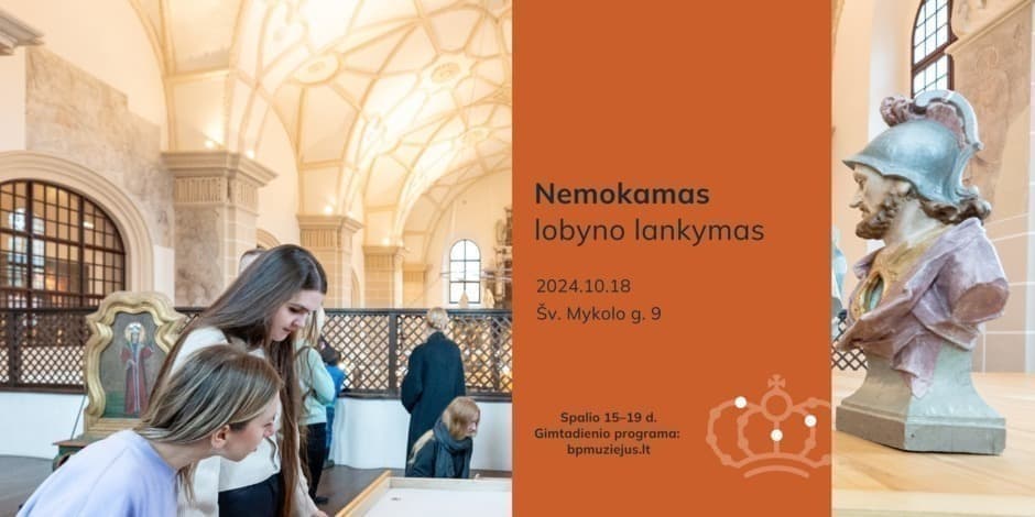 Nemokamas muziejaus lankymas | BPM 15 metų