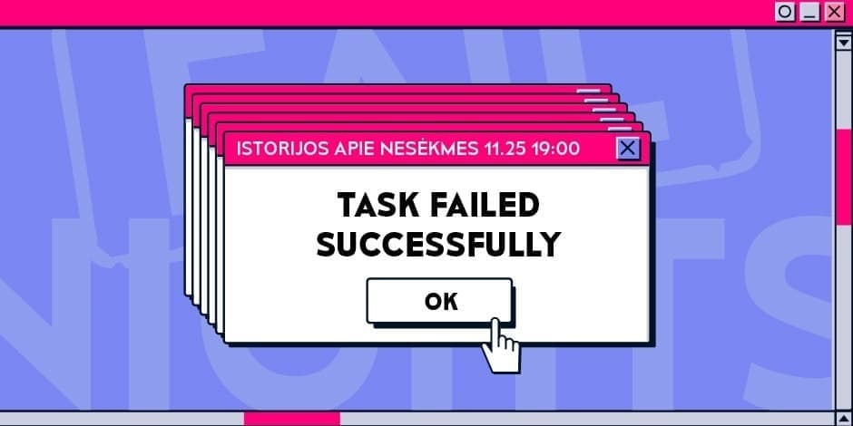 FAIL NIGHTS | 10 METŲ | 11.25 19:00 @ K2 Comedy Club