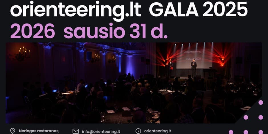 Orienteering.lt GALA 2025