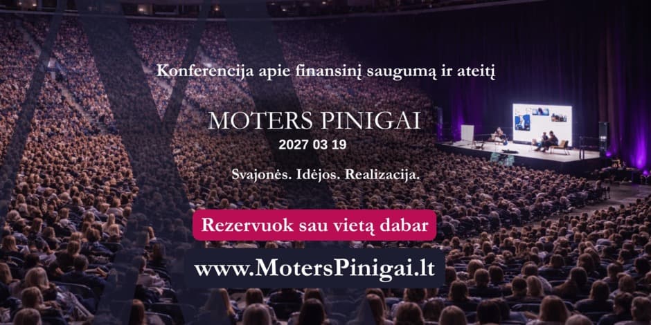 Konferencija „Moters Pinigai" 2027