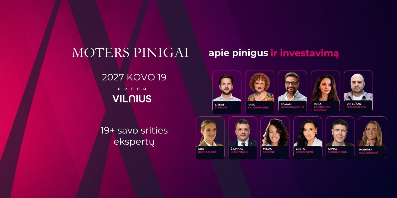 Konferencija „Moters Pinigai" 2027