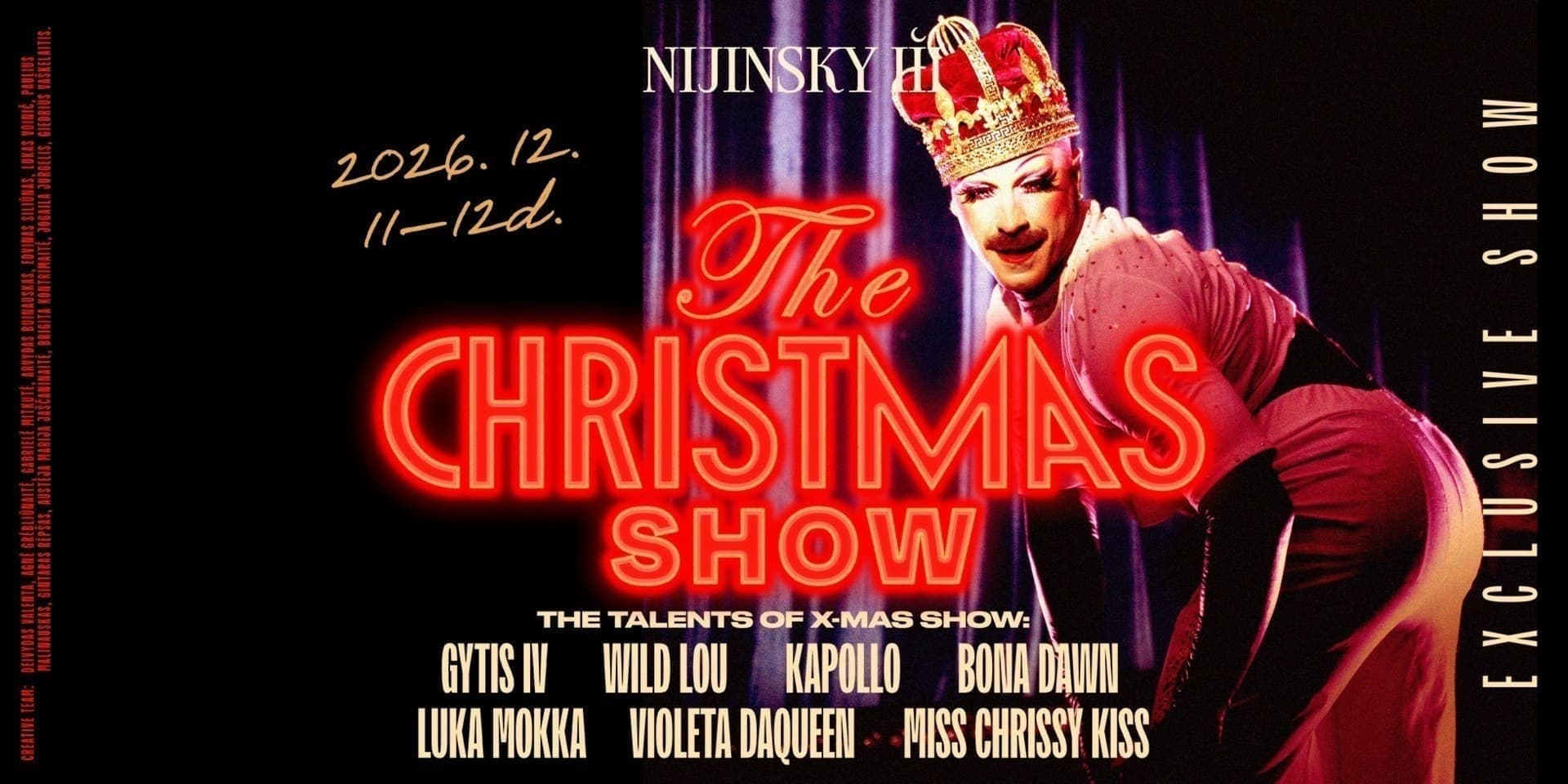 THE XMAS CABARET SHOW