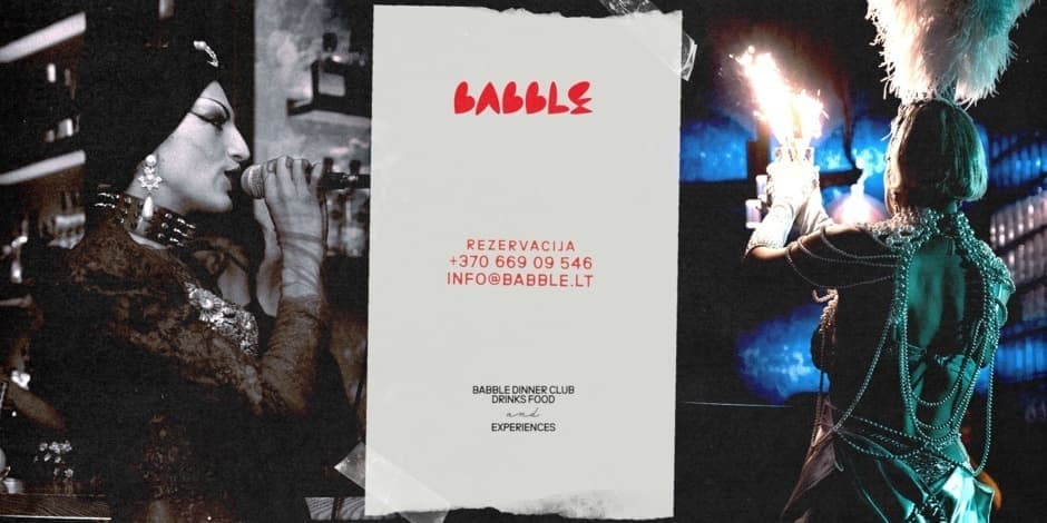 Babble Dinner Club | 12.19 Ketvirtadienis