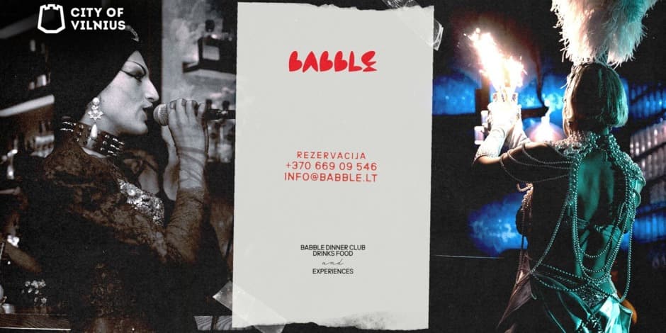 Babble Dinner Club | 03.15 Šeštadienis