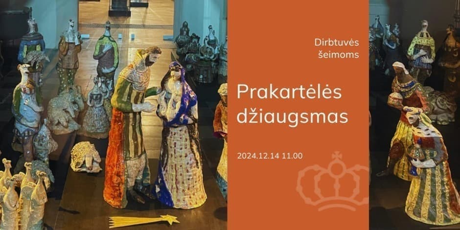 Kalėdinės dirbtuvės šeimoms „Prakartėlės džiaugsmas“