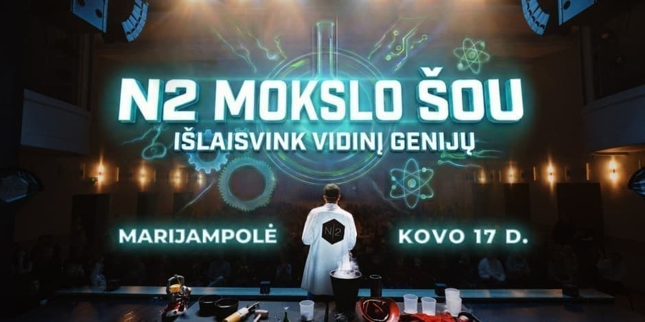 N2 MOKSLO ŠOU MARIJAMPOLĖJE