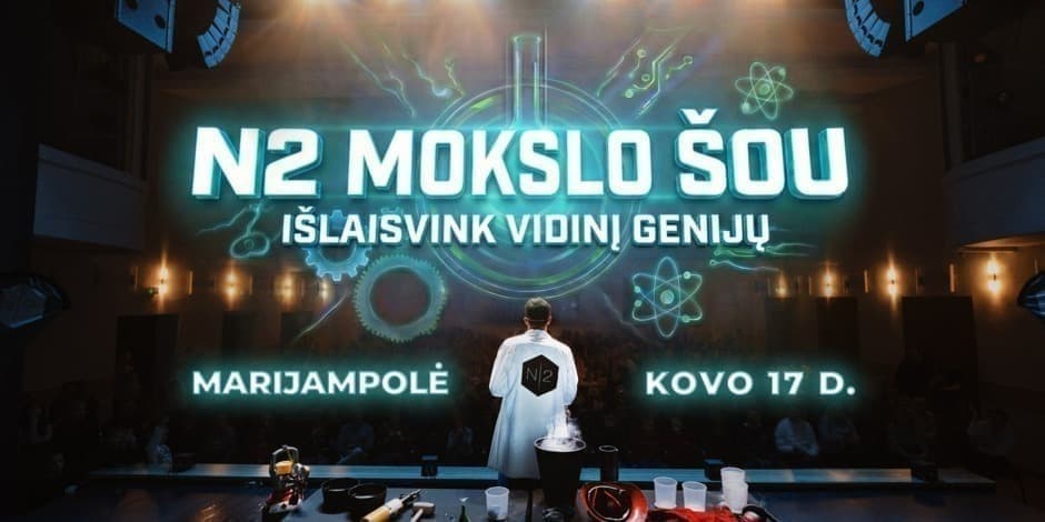 N2 MOKSLO ŠOU MARIJAMPOLĖJE