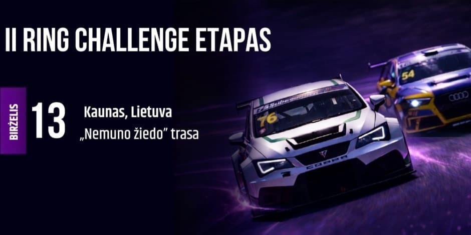 II RING CHALLENGE etapas - GRĮŽTAM NAMO Į KAČERGĄ