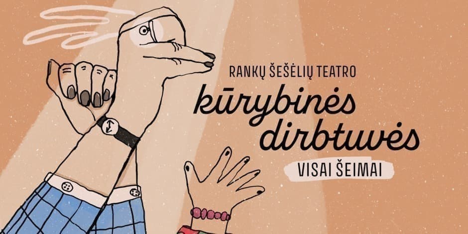 Rankų šešėlių teatro kūrybinės dirbtuvės visai šeimai
