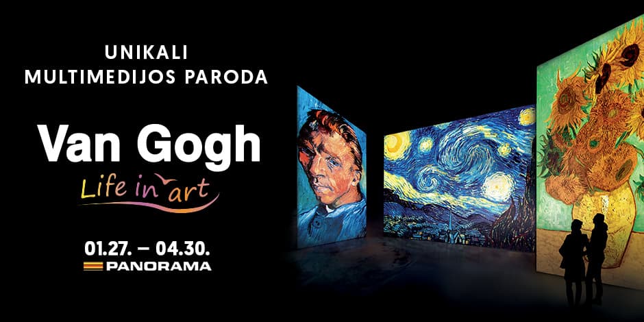 Van Gogh Life in art. Darbo diena