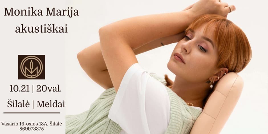 Monika Marija akustiškai | Šilalė "Meldai"