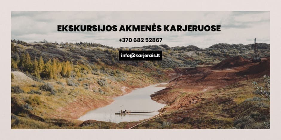 Ekskursija Akmenės karjeruose 08.14 (15:00)