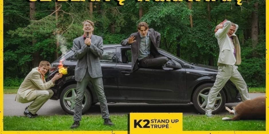 K2 Comedy - Už blaivų vairavimą! | MARIJAMPOLĖ