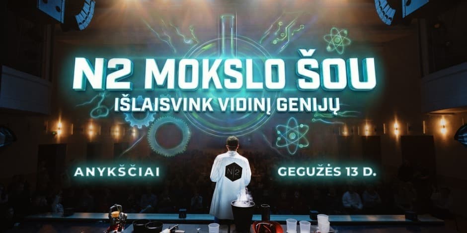 N2 MOKSLO ŠOU ANYKŠČIUOSE