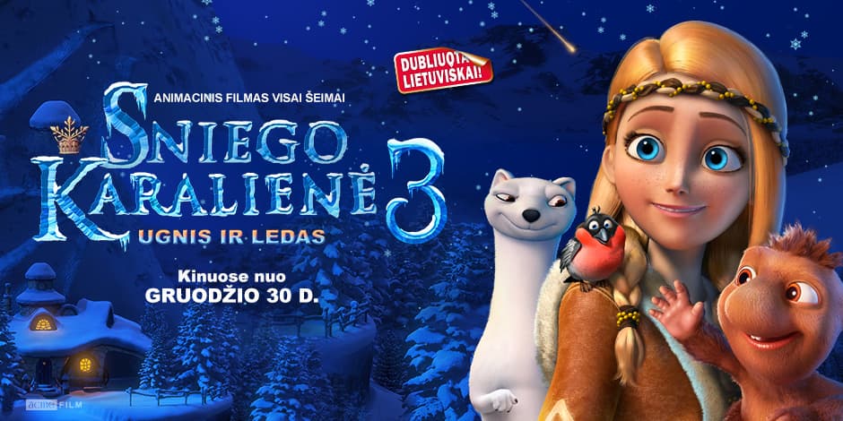 Sniego karalienė 3 2D (Sausio 11 d.)