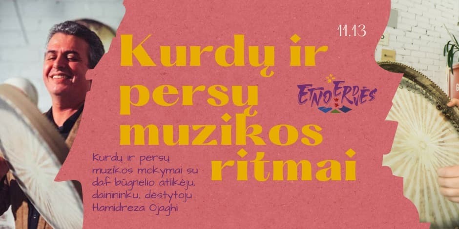 Kurdų ir persų muzikos ritmai | Mokymai Etnoerdvėse