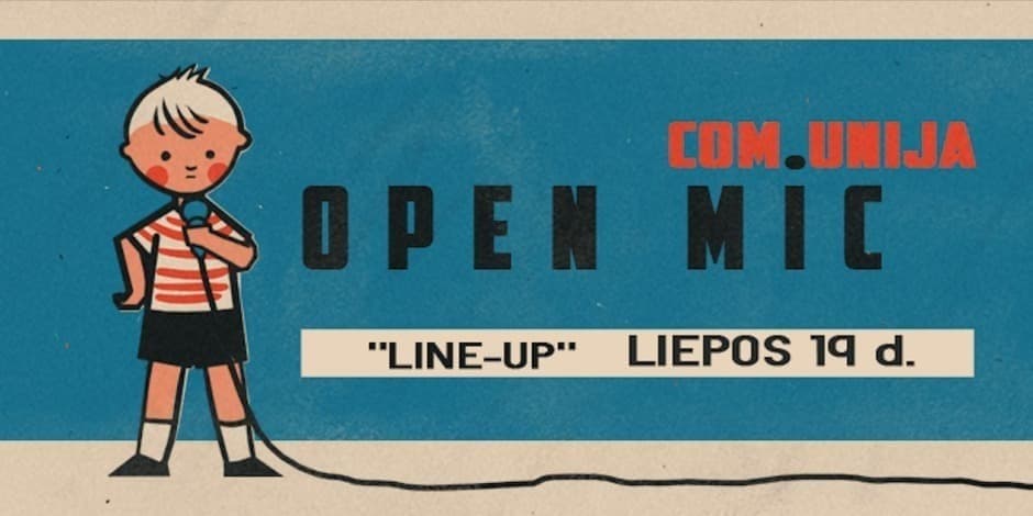 Com.Unija Open Mic | Line-Up