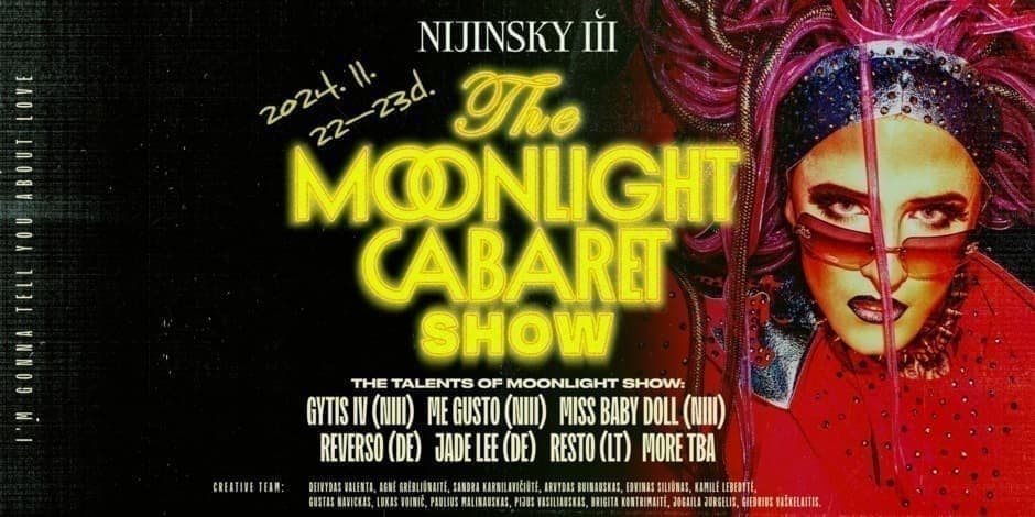 THE MOONLIGHT CABARET SHOW | Friday (11.22)