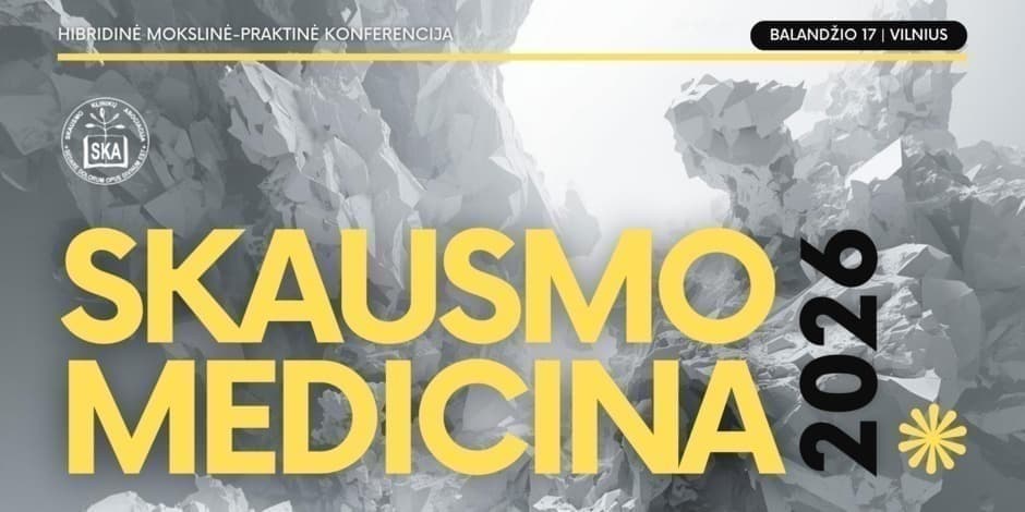 Skausmo medicina 2026