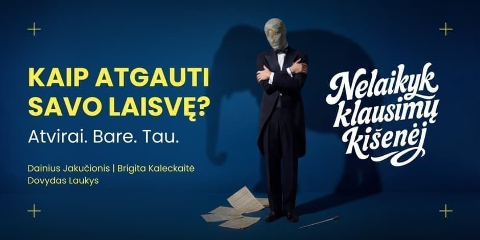 Kaip atgaut savo laisvę? Pokalbių vakaras bare su psichoterapeutu