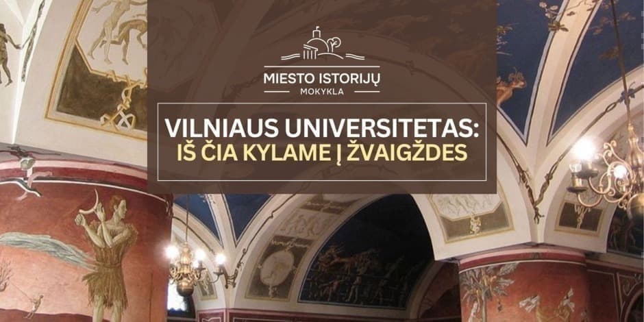 Iš čia mes kylame į žvaigždes | Ekskursija VU ansamblyje Vilniuje