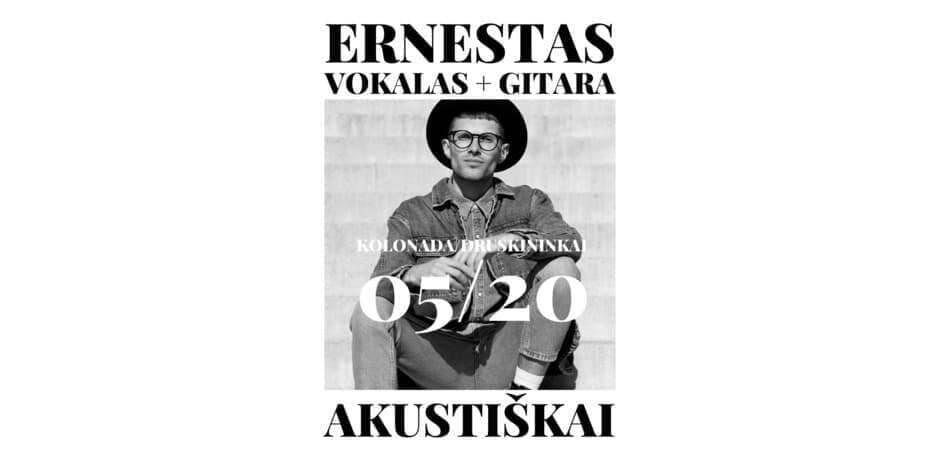 ERNESTAS URBONAS. AKUSTINIS DUETAS. KOVERIAI | Kolonada