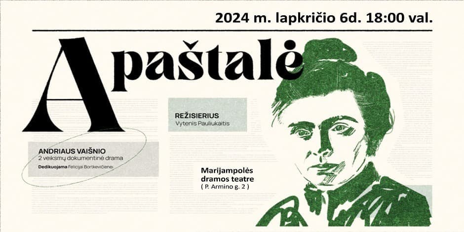 SPEKTAKLIS „APAŠTALĖ“