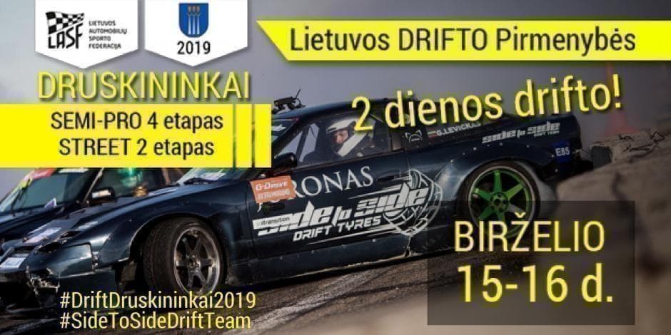 Lietuvos Drifto Pirmenybės #DriftDruskininkai2019
