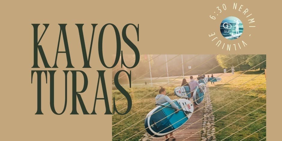 Rytinis irklenčių kavos turas 06-04 | goSUP Vilnius