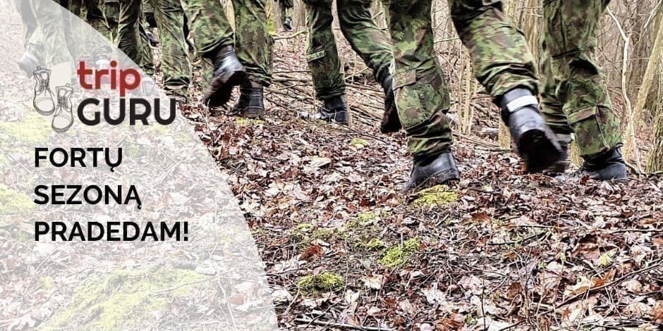 Registracija į ANKSTYVĄ ŽYGĮ pakaunės šiaurinių gynybinių įtvirtinimų keliu.