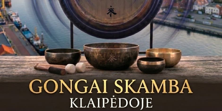 Gongai Klaipėdoje. Veda Vyrenijus.