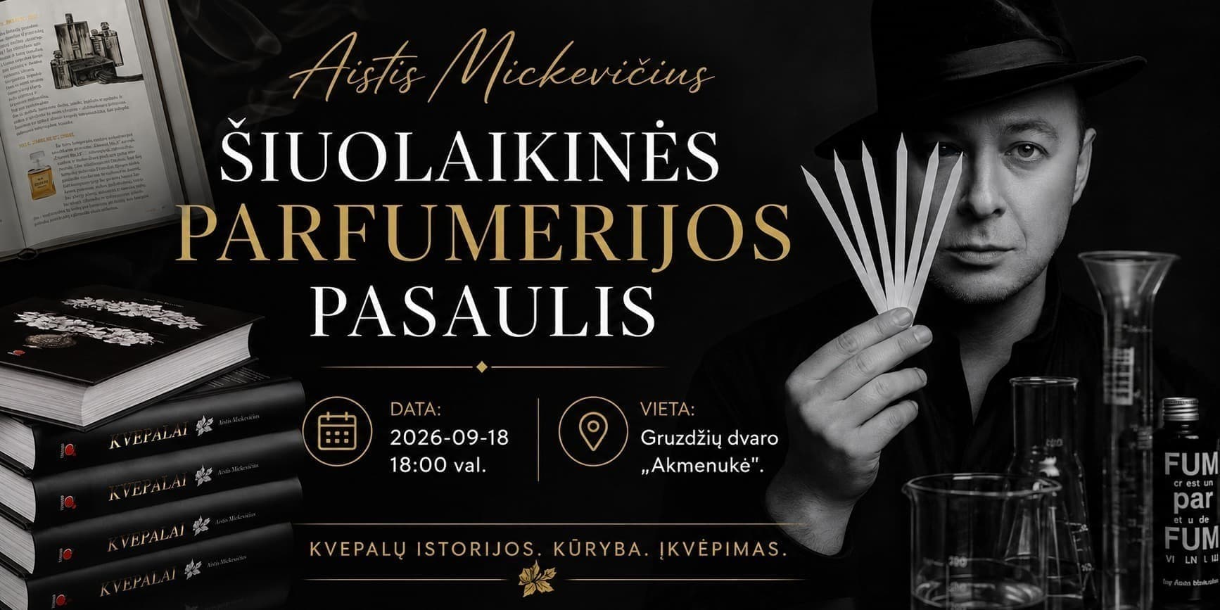 Aistis Mickevičius. ŠIUOLAIKINĖS PARFUMERIJOS PASAULIS