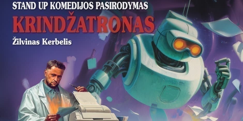 Žilvinas Kerbelis | STAND UP | KRINDŽATRONAS [ŠIAULIAI]