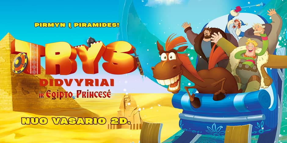 TRYS DIDVYRIAI IR EGIPTO PRINCESĖ