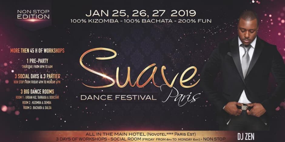 KizombaTrips to 6th Suave Paris 2019