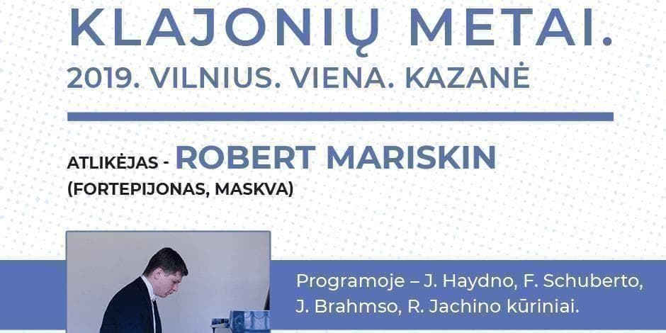 „Klajonių metai. 2019. Vilnius. Viena. Kazanė“ 