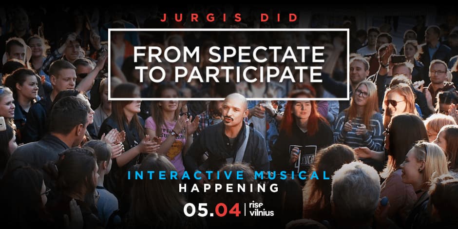 “From Spectate to Participate” (interactive musical happening)