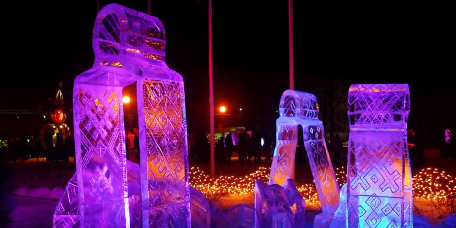 Ledo skulptūrų ir šviesos festivalis "Pasaka"