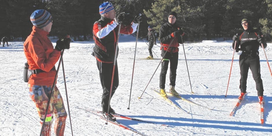 Individuali lygumų slidinėjimo treniruotė Vilniuje