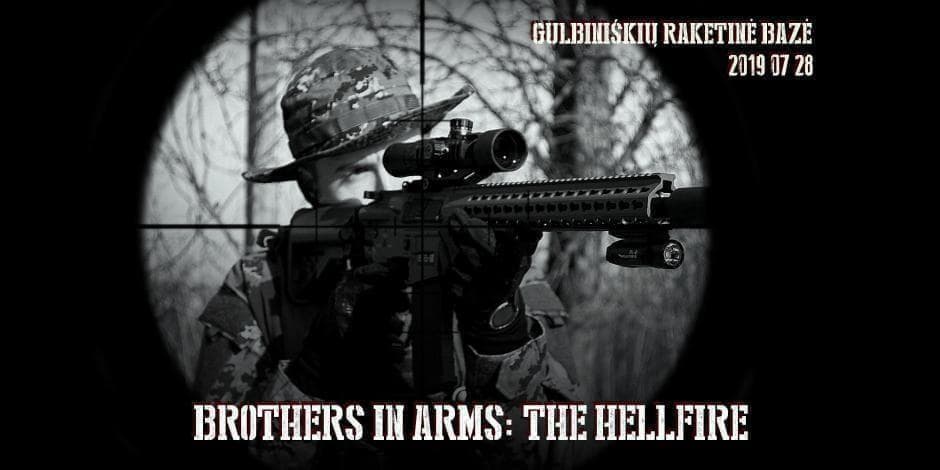 Brothers in arms: the Hellfire 2019 07 28 Gulbiniškės