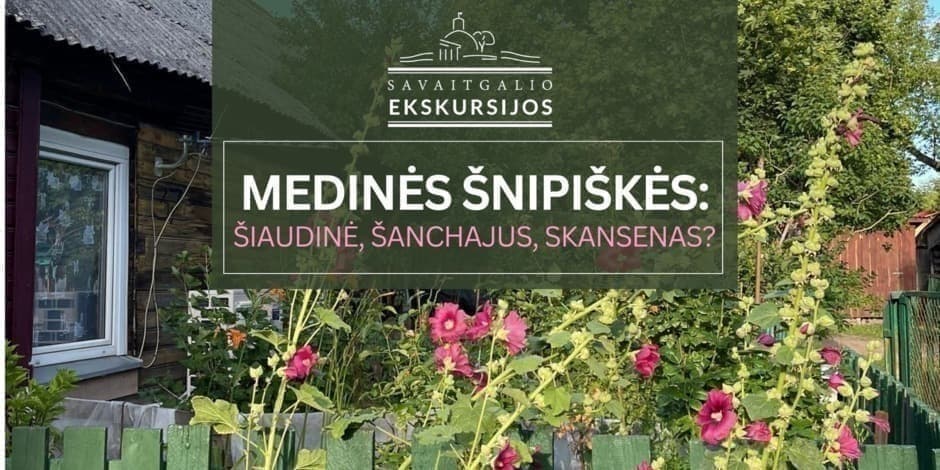 Medinės Šnipiškės | Ekskursija Vilniuje