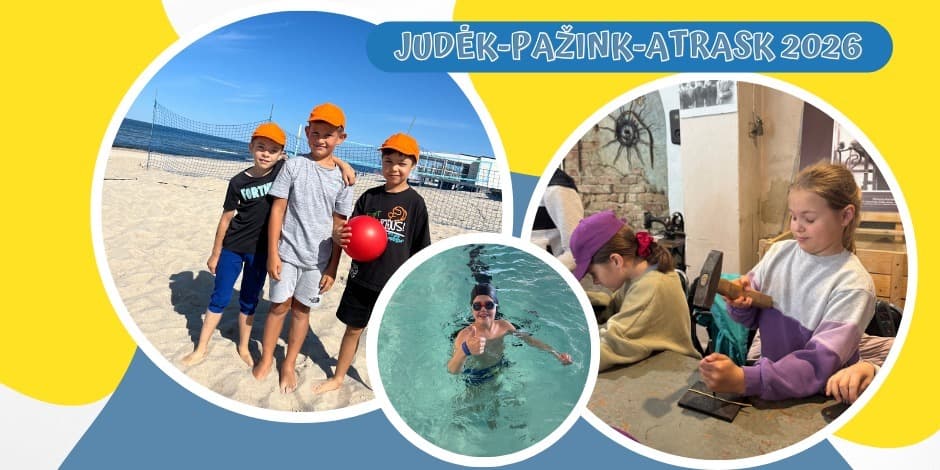 Startuko Vasaros Dienos Stovykla Klaipėdoje "JUDĖK-PAŽINK-ATRASK 2026"