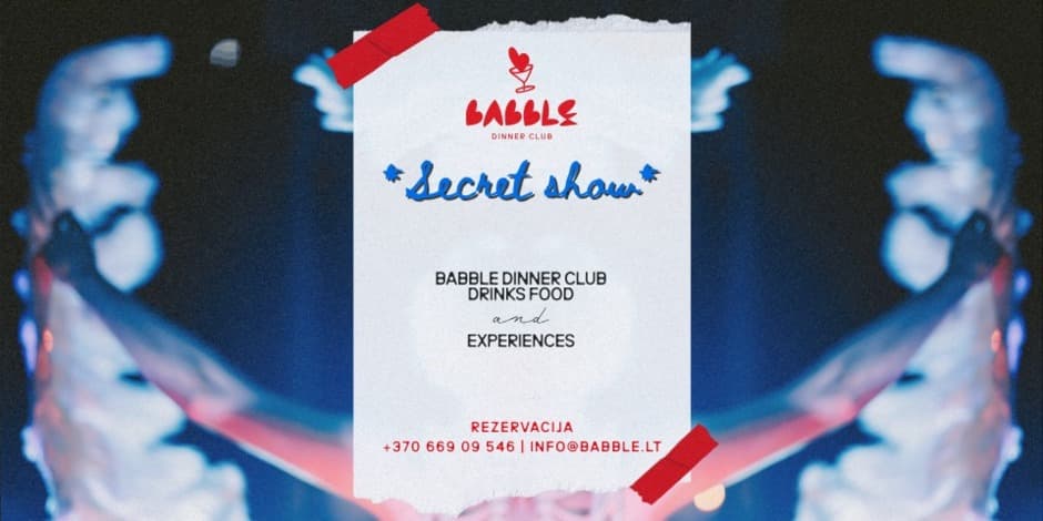 Babble Dinner Club | SECRET SHOW 05.15