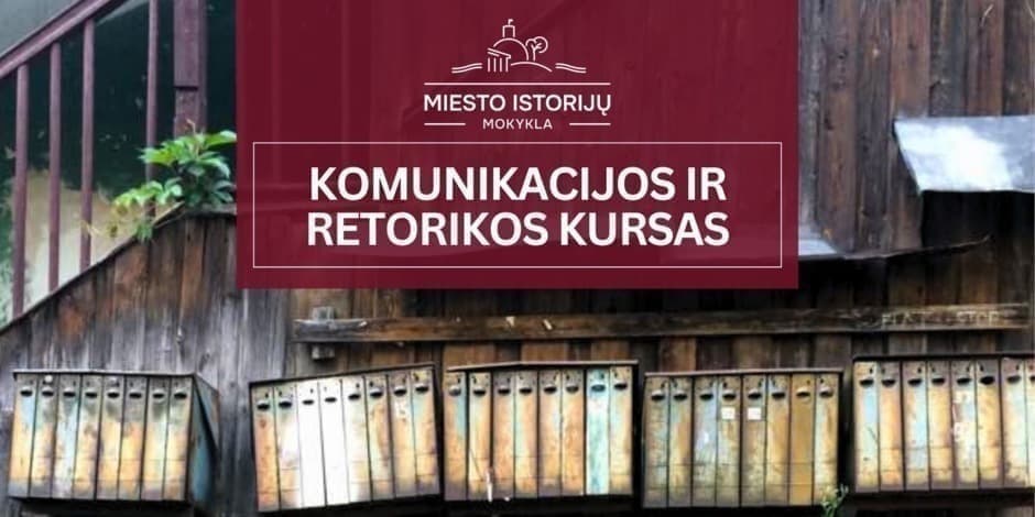 KOMUNIKACIJOS IR RETORIKOS KURSAS (gidų kursų dalis)