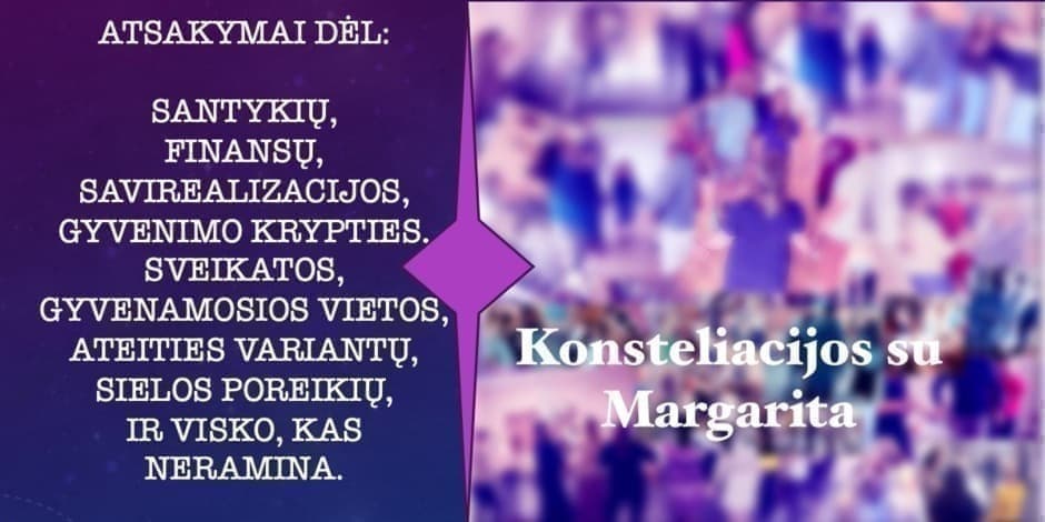 Konsteliacijos su Margarita