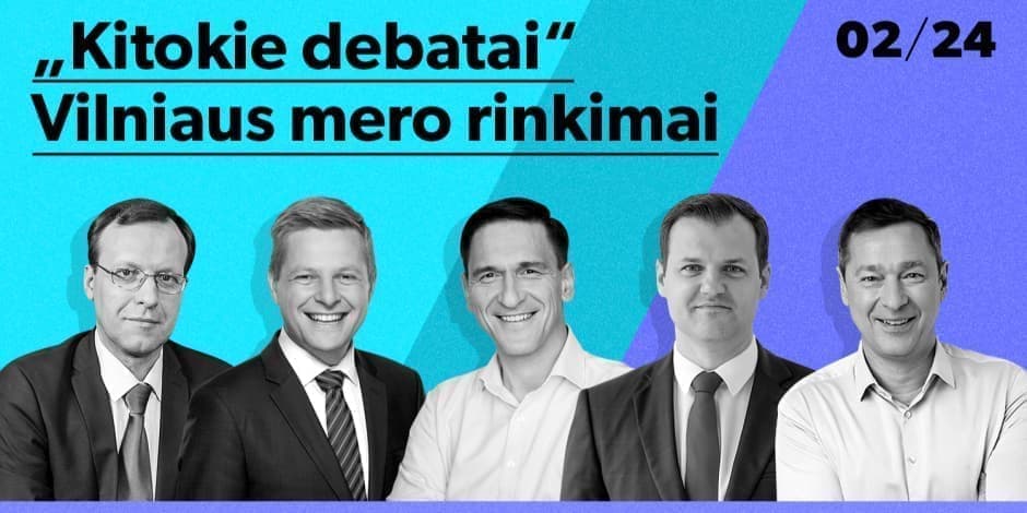 „Kitokie debatai“: Vilniaus mero rinkimai