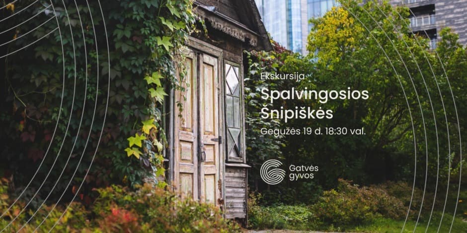 Ekskursija „Spalvingosios Šnipiškės“