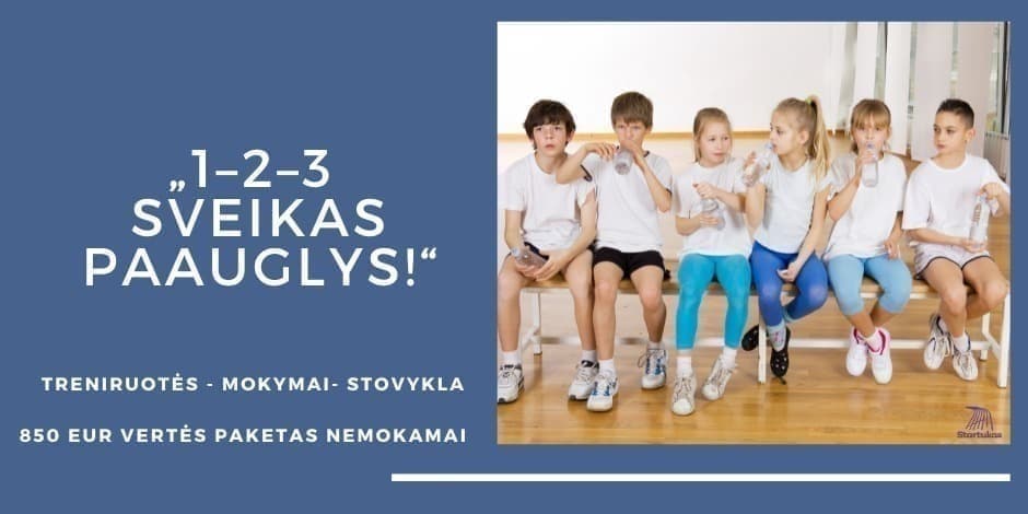 „1–2–3 Sveikas paauglys!“