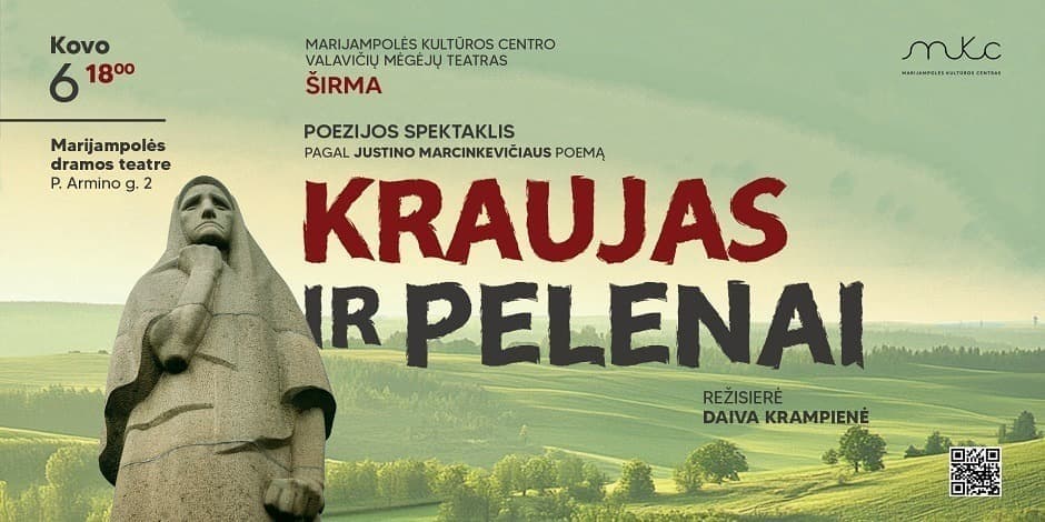 2026-03-06 18 val. | „KRAUJAS IR PELENAI“ │Dramos teatras